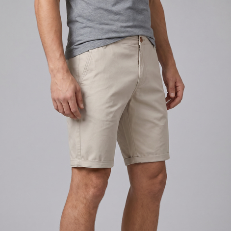 Herren Klassische Chino Shorts