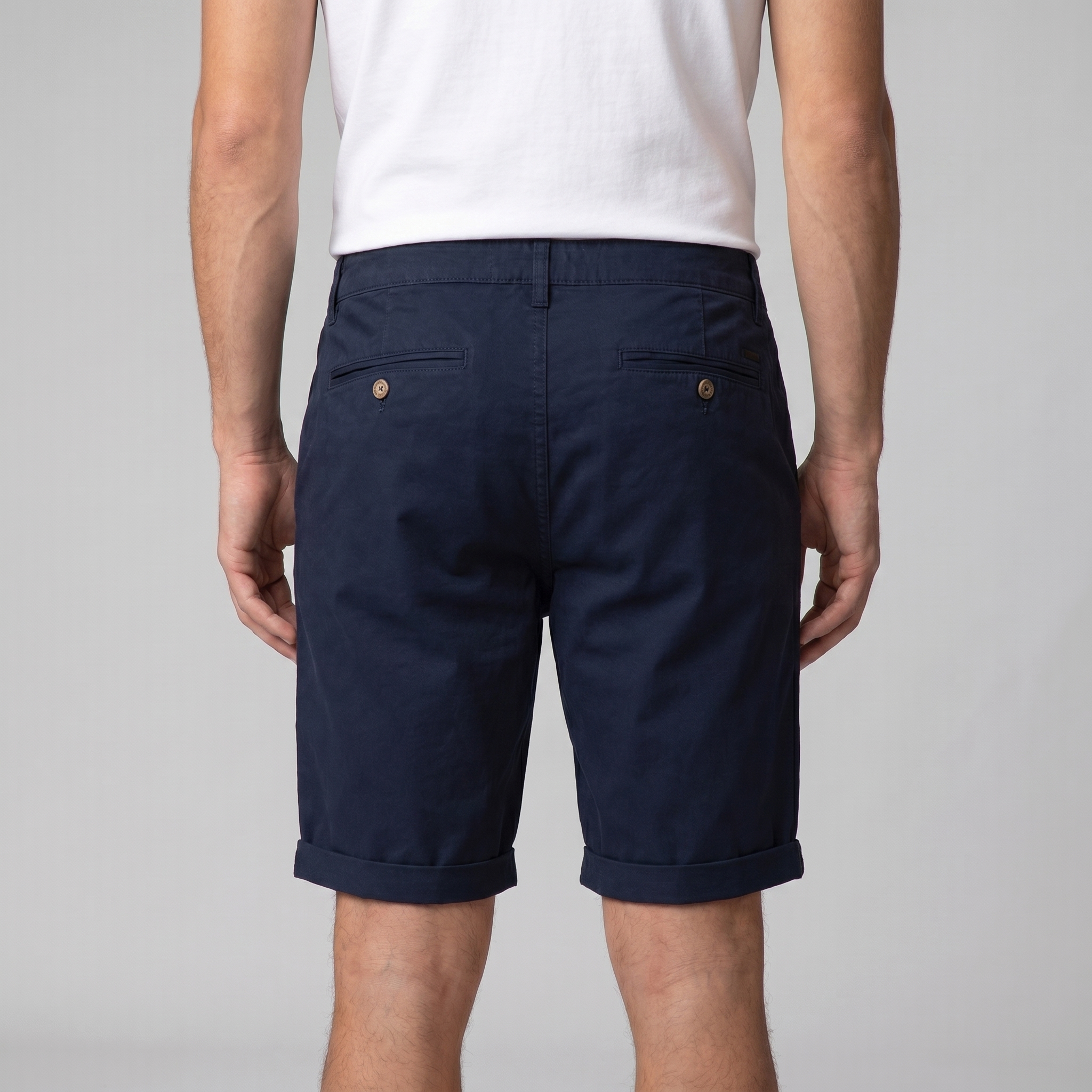 Herren Klassische Chino Shorts