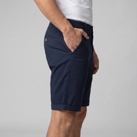 Herren Klassische Chino Shorts