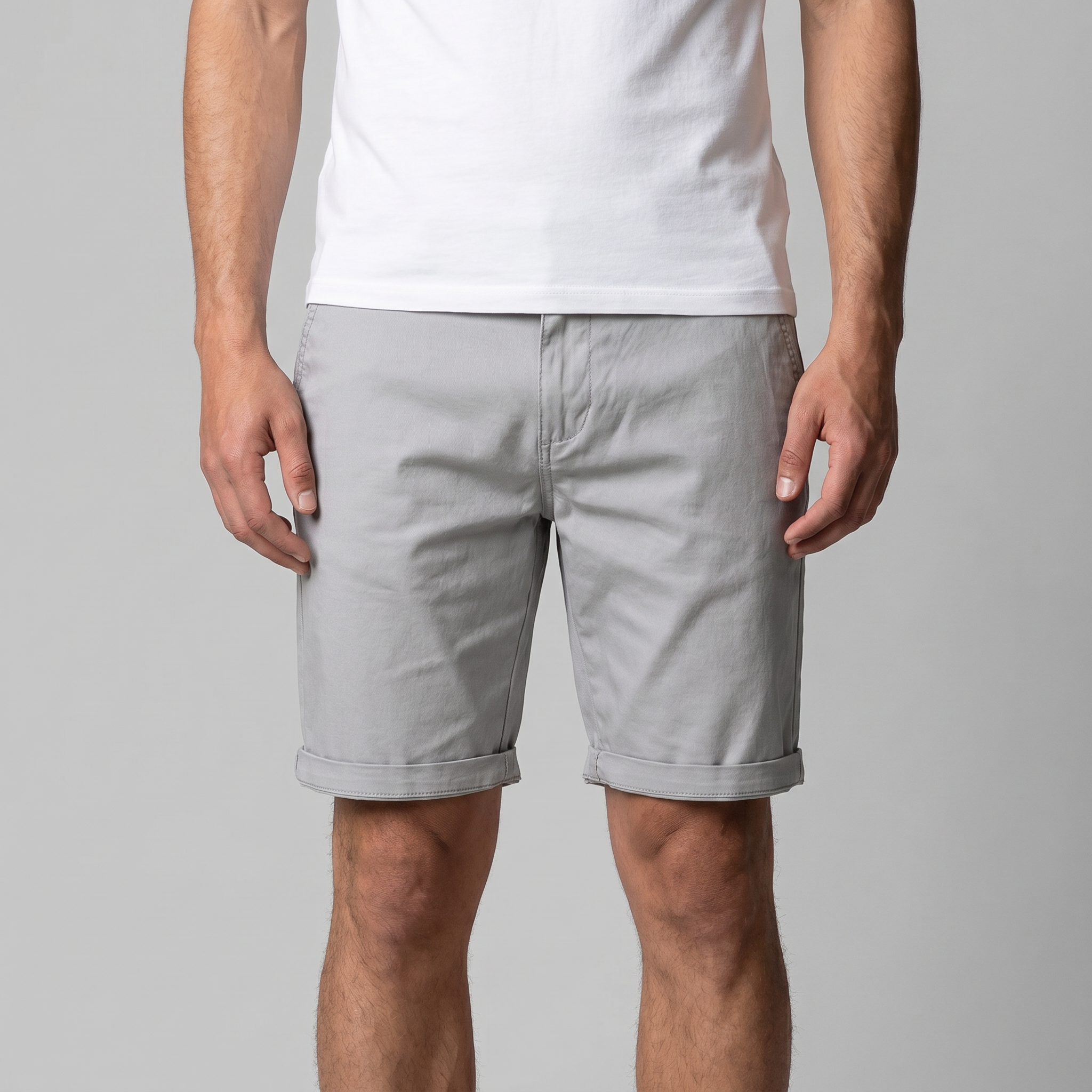 Herren Klassische Chino Shorts