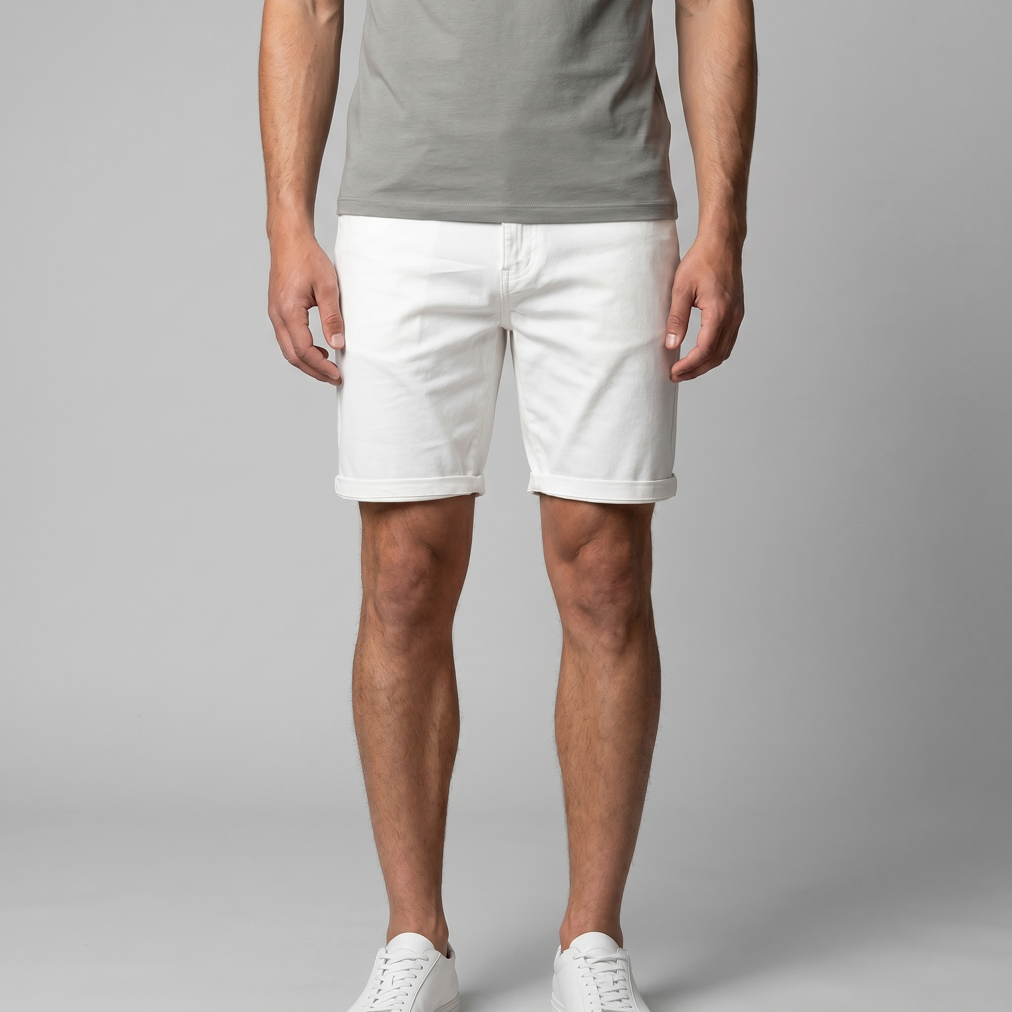 Herren Klassische Chino Shorts
