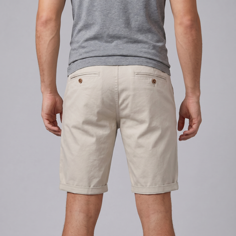 Herren Klassische Chino Shorts
