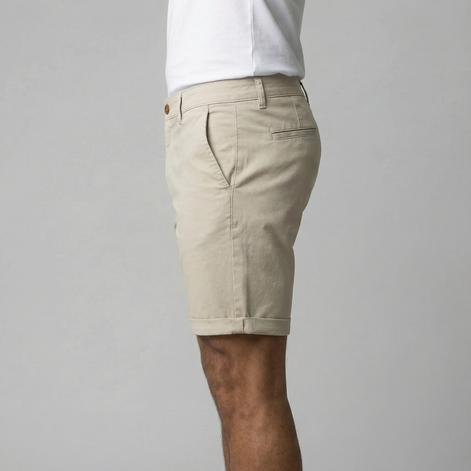 Herren Klassische Chino Shorts