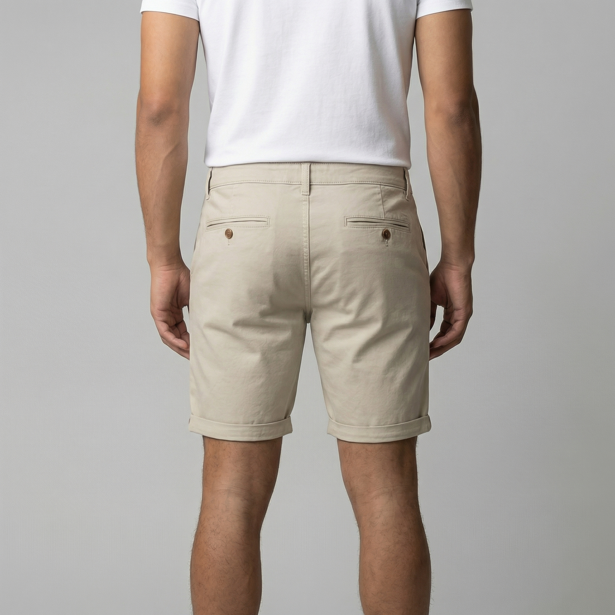 Herren Klassische Chino Shorts