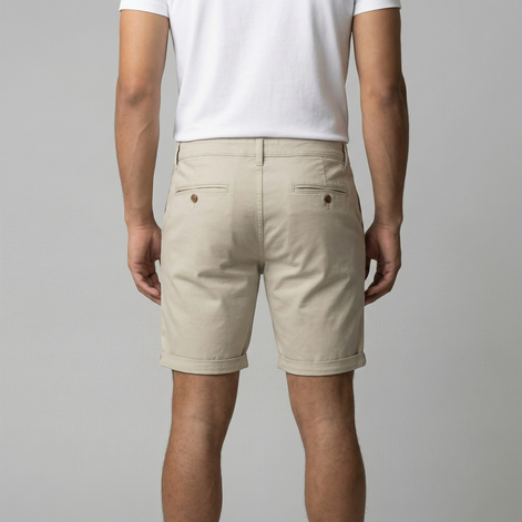 Herren Klassische Chino Shorts
