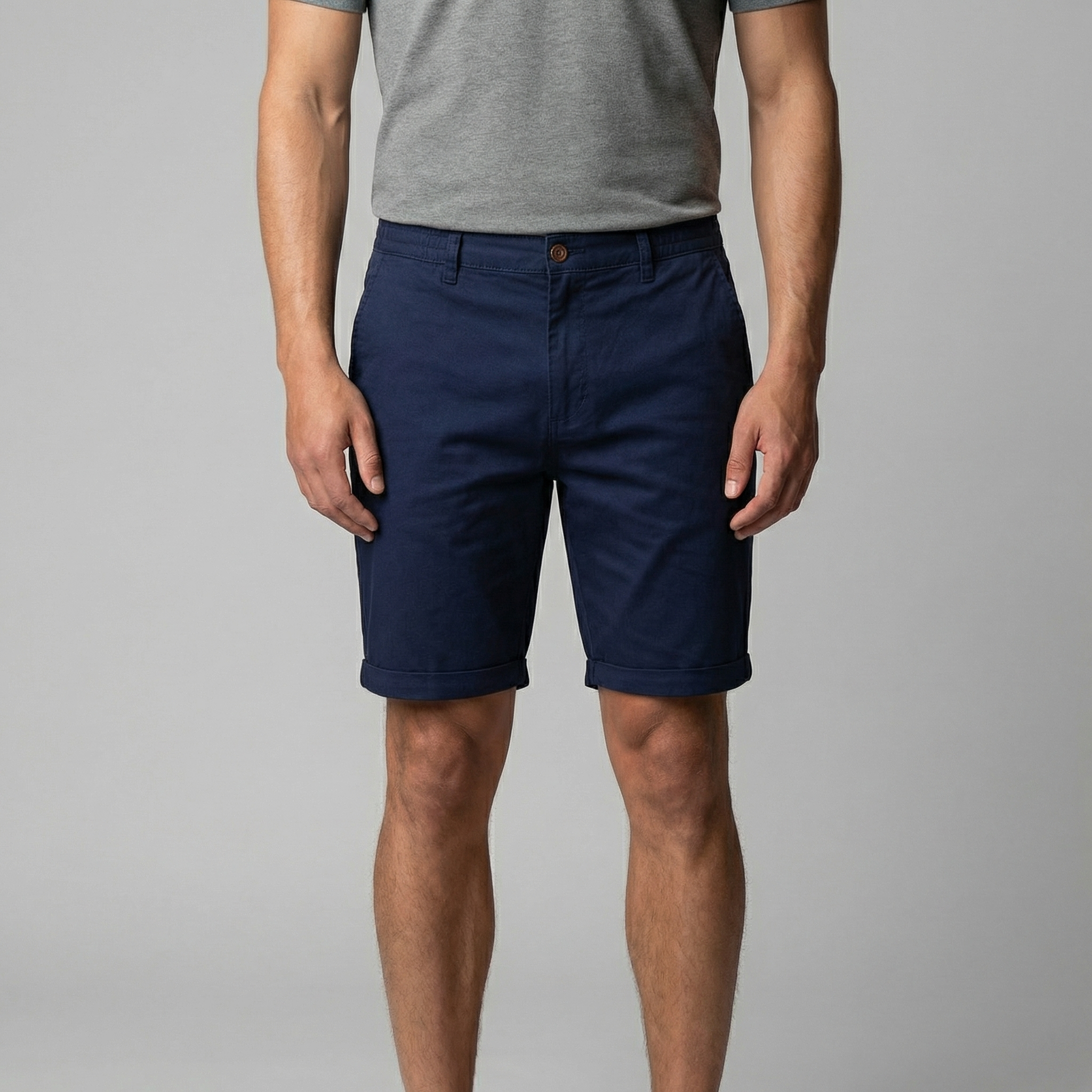 Herren Klassische Chino Shorts