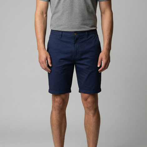 Herren Klassische Chino Shorts