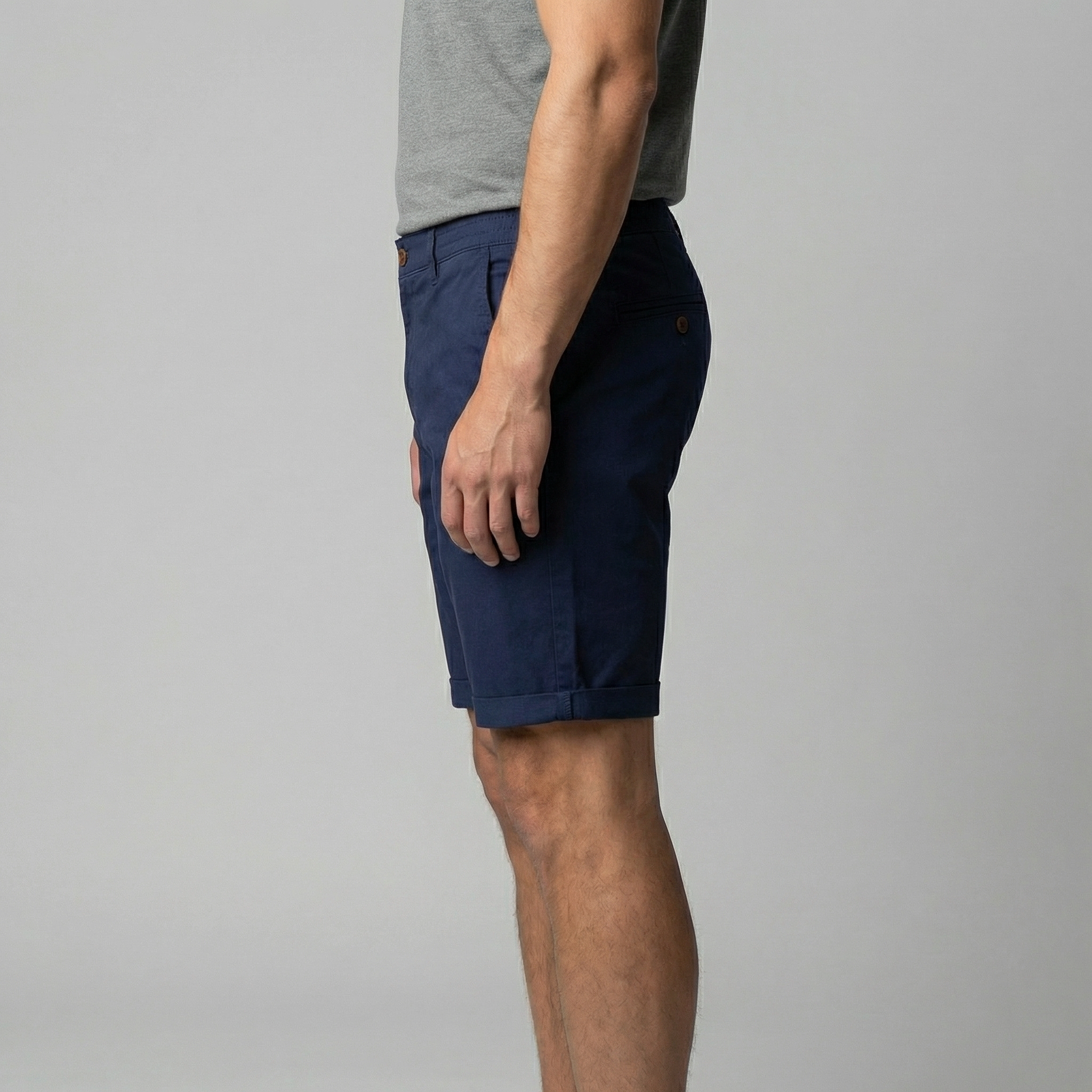 Herren Klassische Chino Shorts