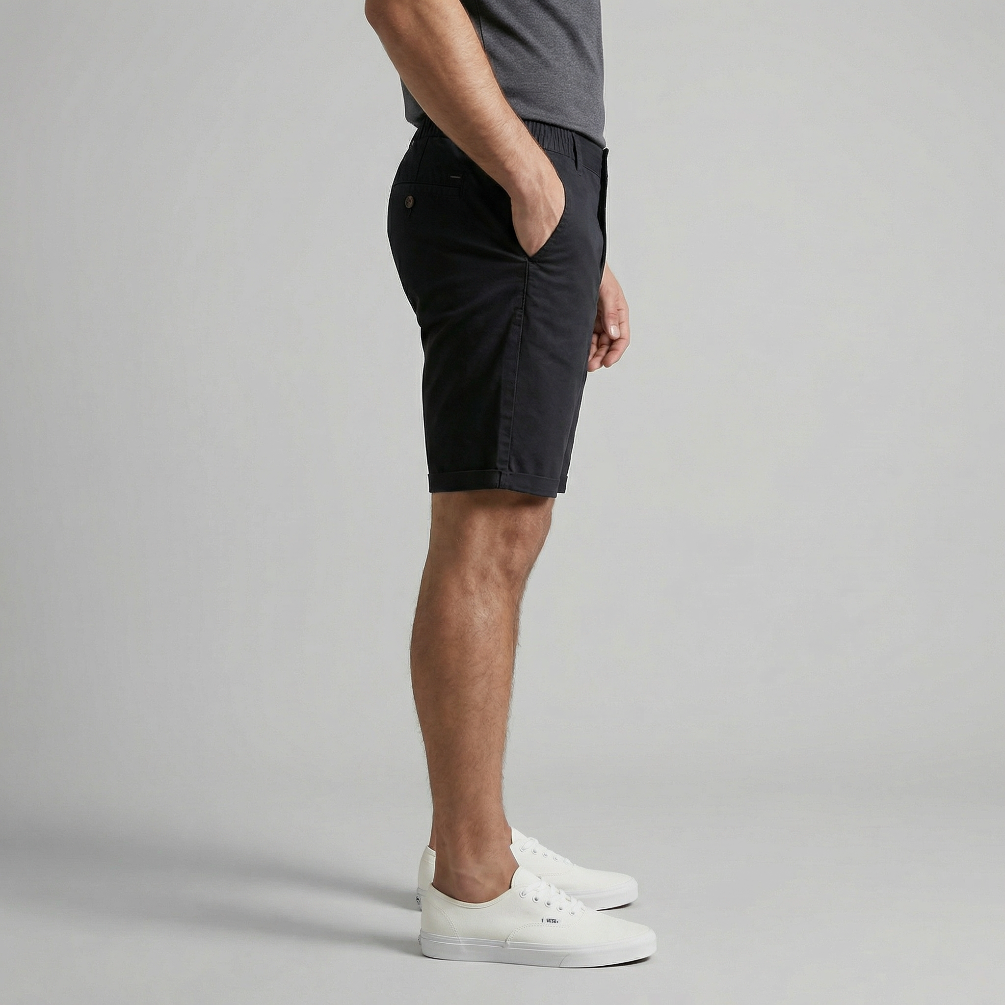 Herren Klassische Chino Shorts