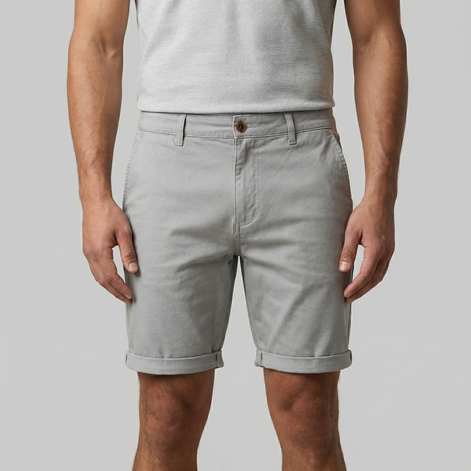 Herren Klassische Chino Shorts