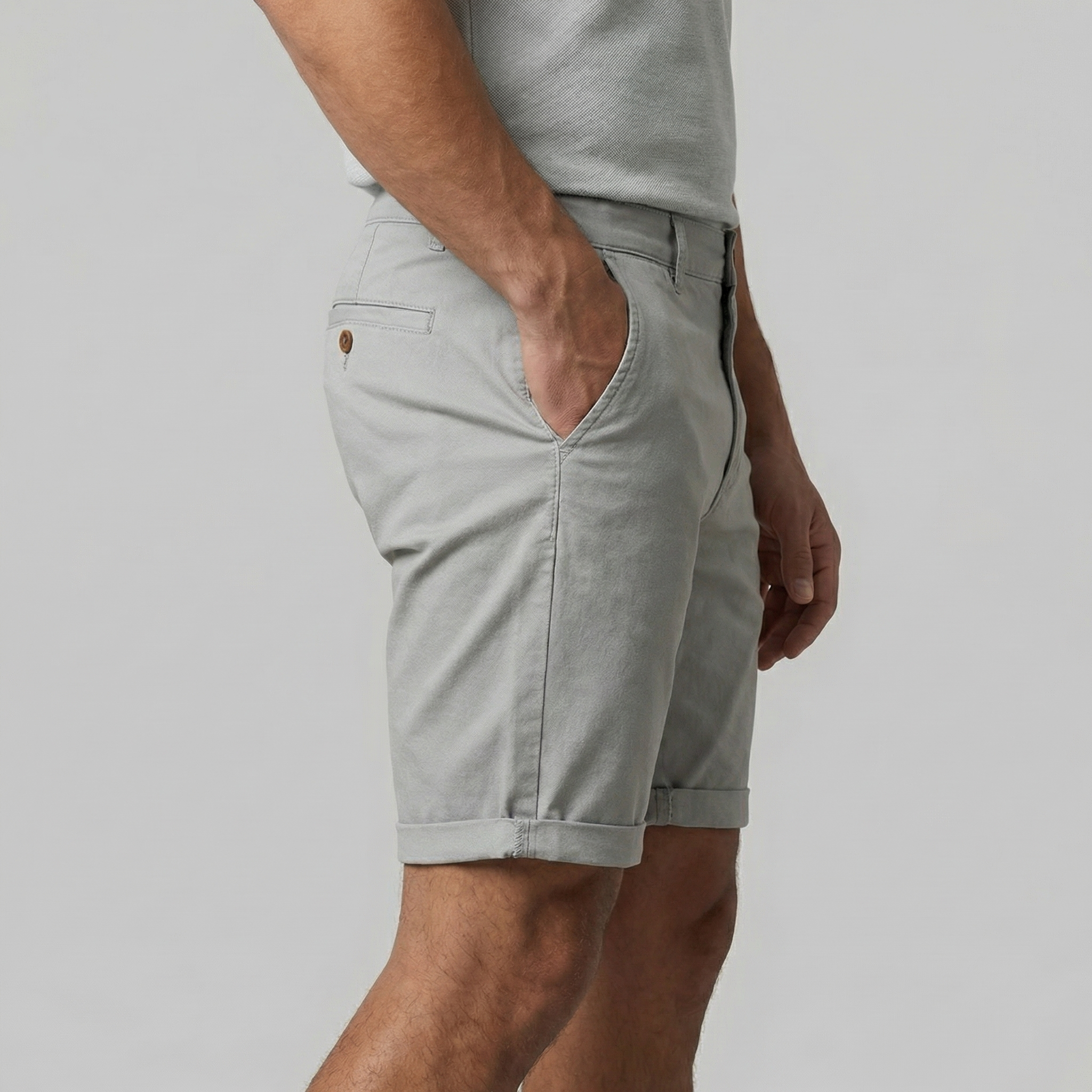 Herren Klassische Chino Shorts