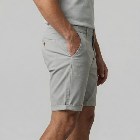 Herren Klassische Chino Shorts