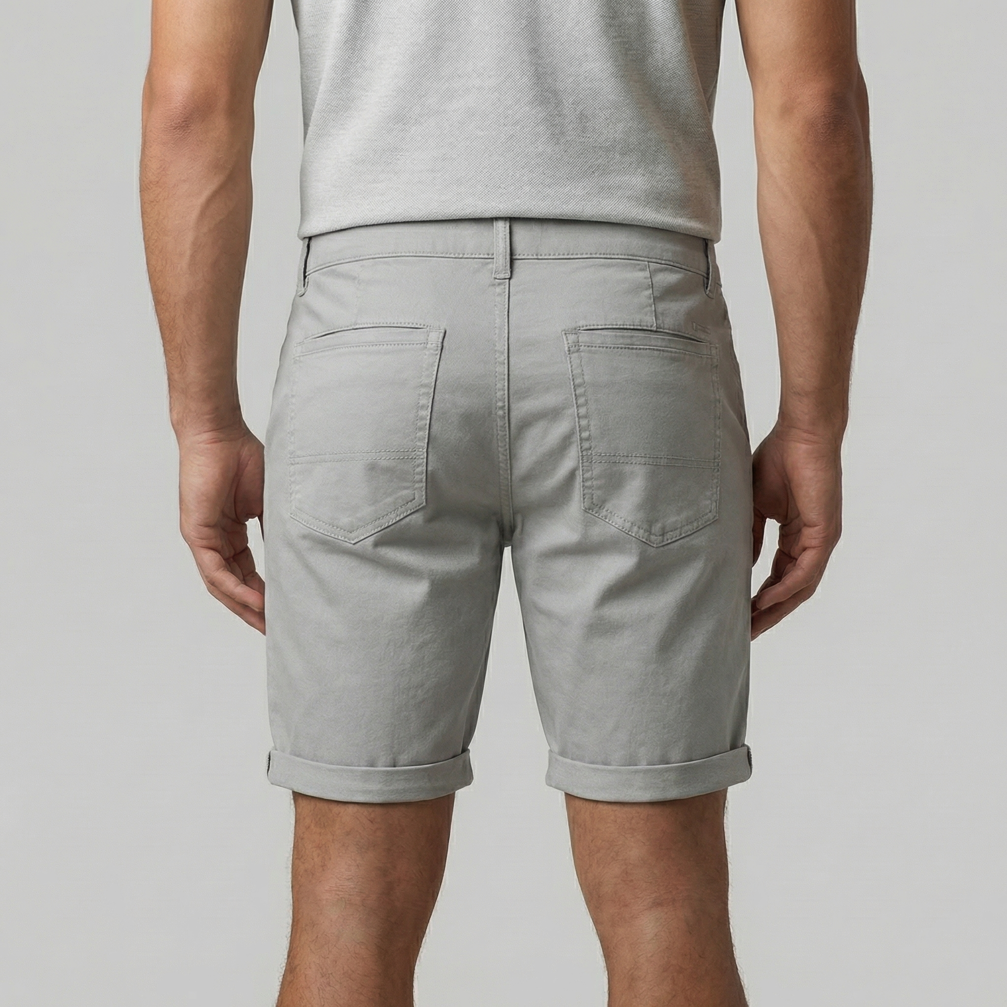 Herren Klassische Chino Shorts