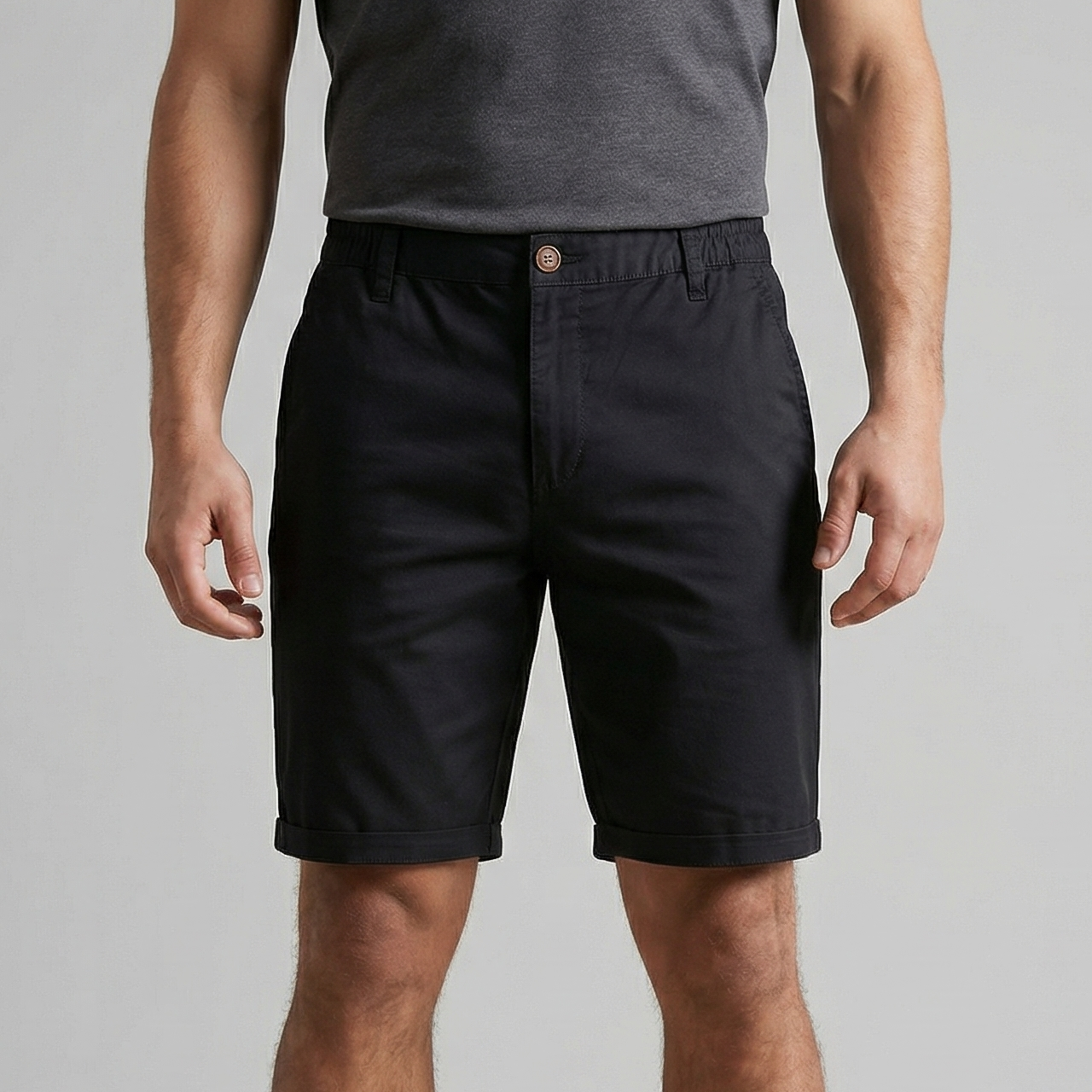Herren Klassische Chino Shorts