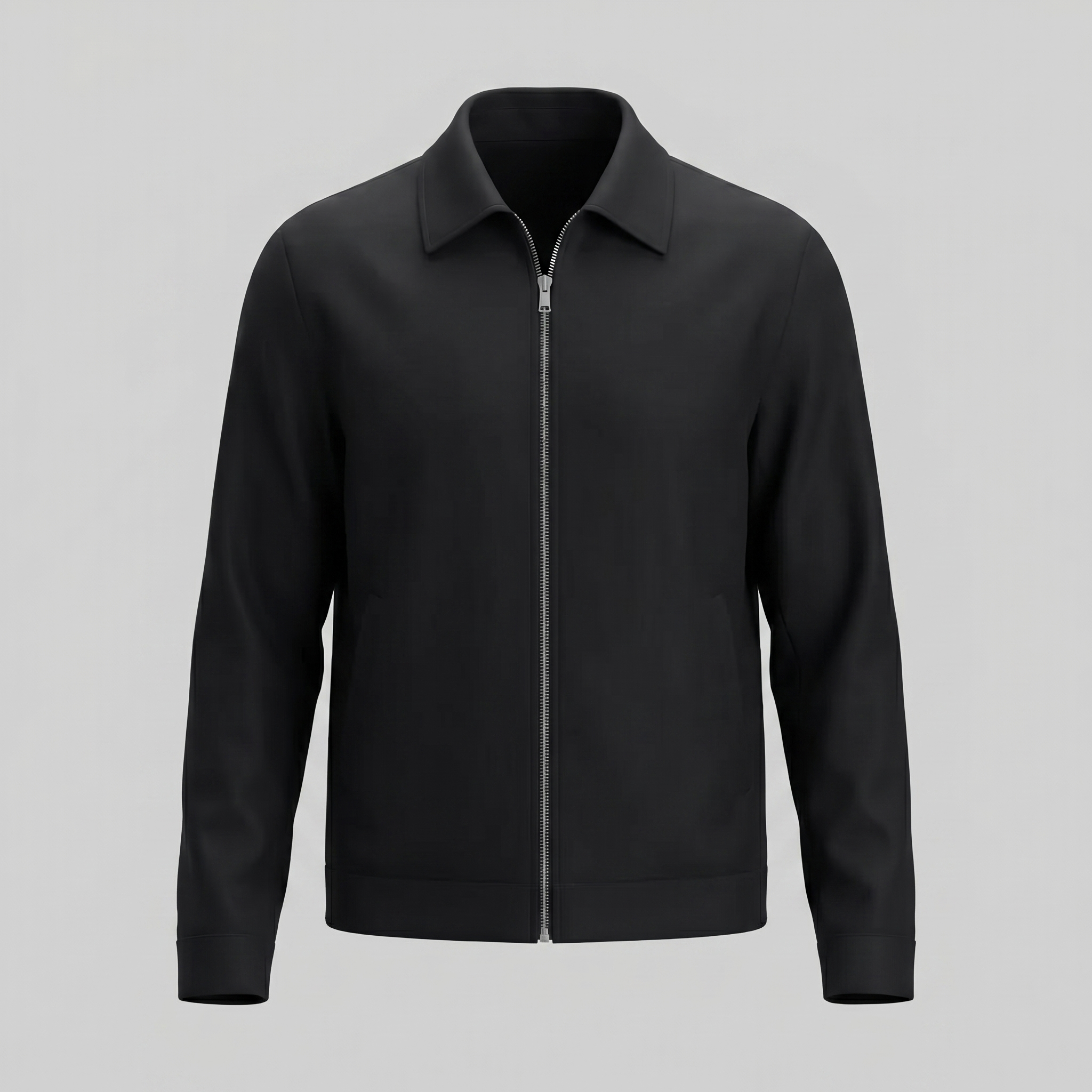 Herren Übergangsjacke Mit Klassischem Kragen