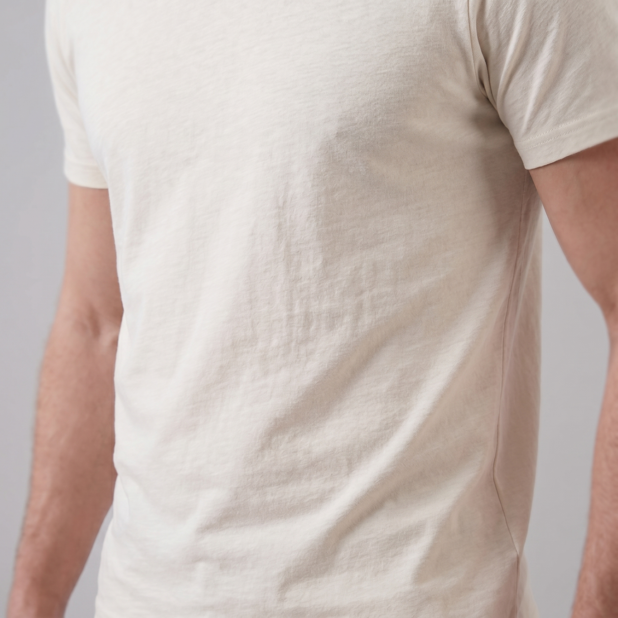 Herren Klassisches Rundhals T-Shirt