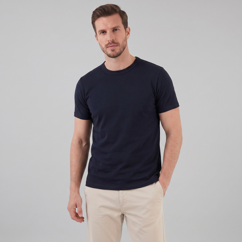 Herren Klassisches Rundhals T-Shirt