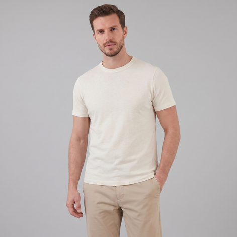 Herren Klassisches Rundhals T-Shirt