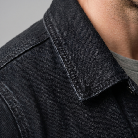 Klassische Herren-Jeansjacke für den Alltag