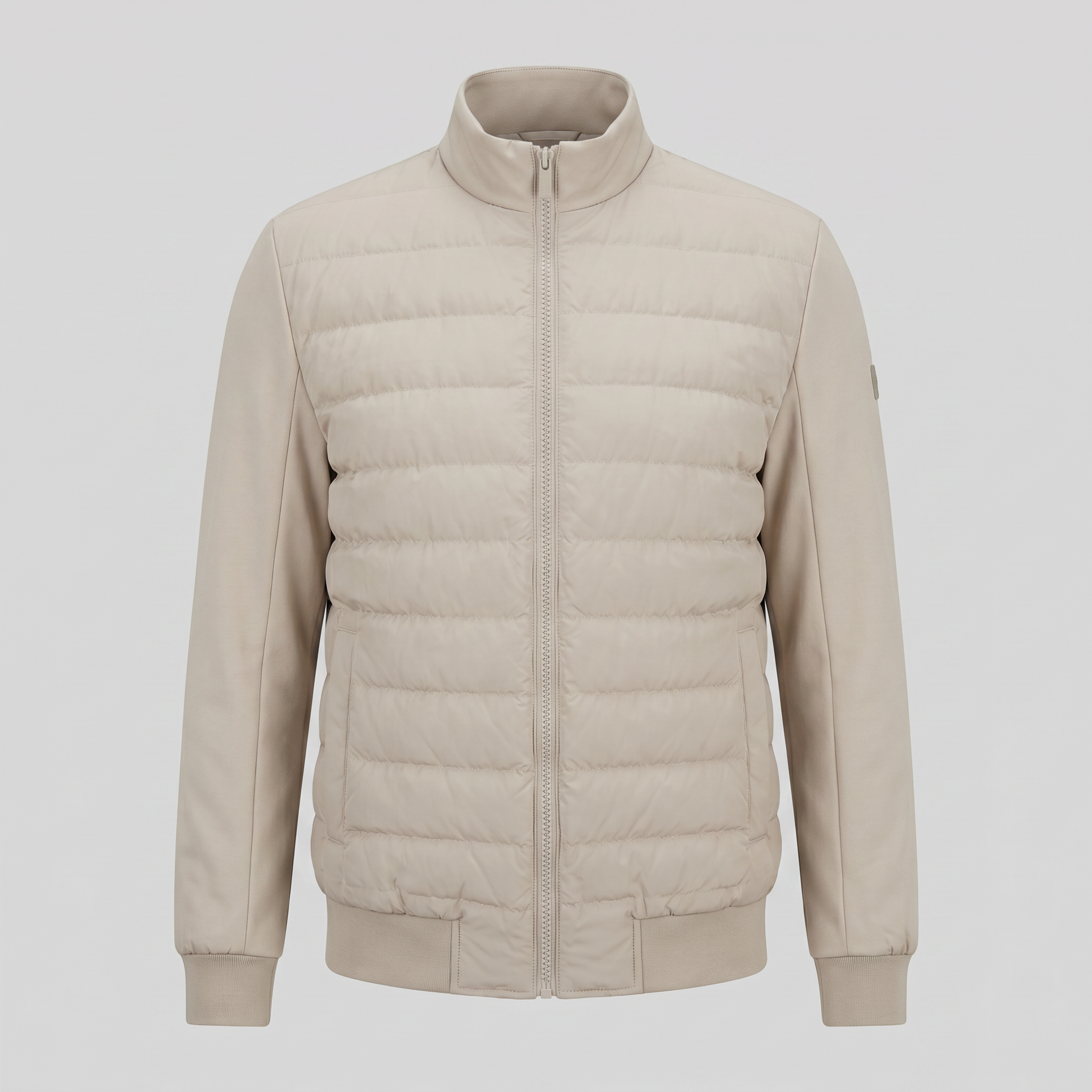 Klassische Hybrid-Bomberjacke für Herren