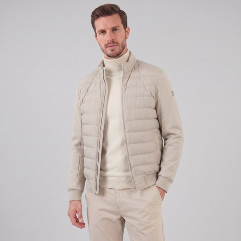 Klassische Hybrid-Bomberjacke für Herren