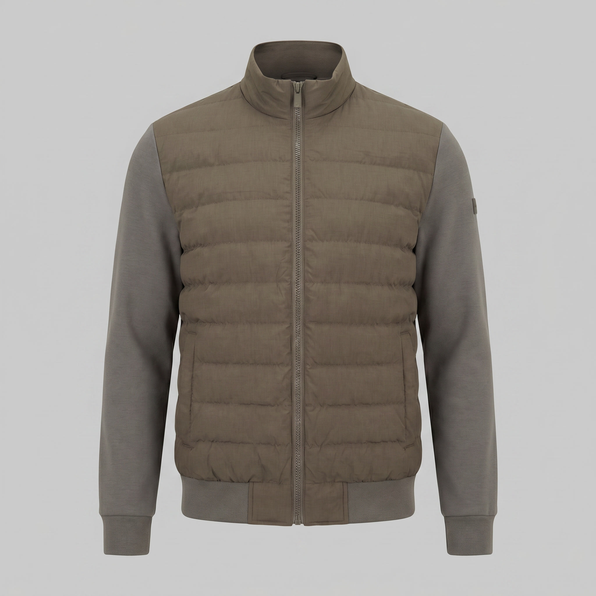 Klassische Hybrid-Bomberjacke für Herren
