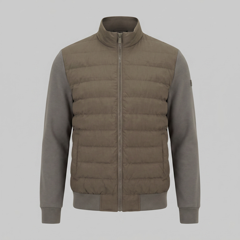Klassische Hybrid-Bomberjacke für Herren