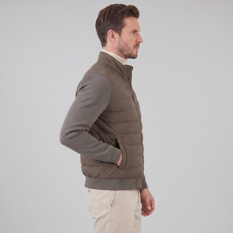 Klassische Hybrid-Bomberjacke für Herren