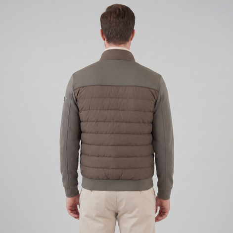 Klassische Hybrid-Bomberjacke für Herren