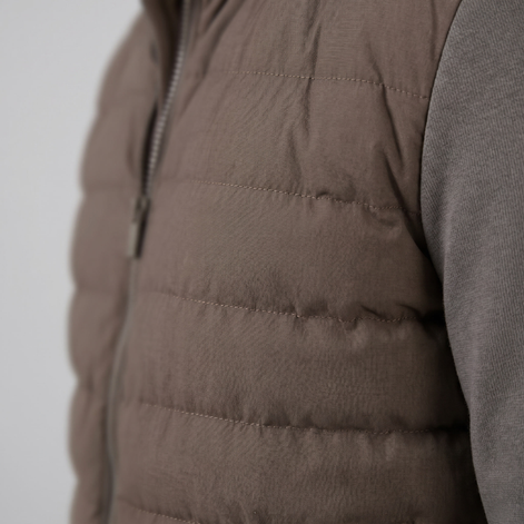 Klassische Hybrid-Bomberjacke für Herren