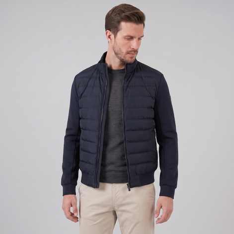 Klassische Hybrid-Bomberjacke für Herren