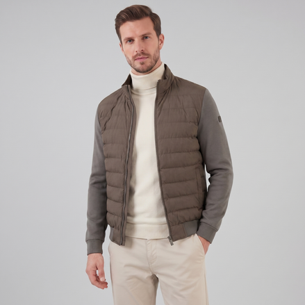 Klassische Hybrid-Bomberjacke für Herren