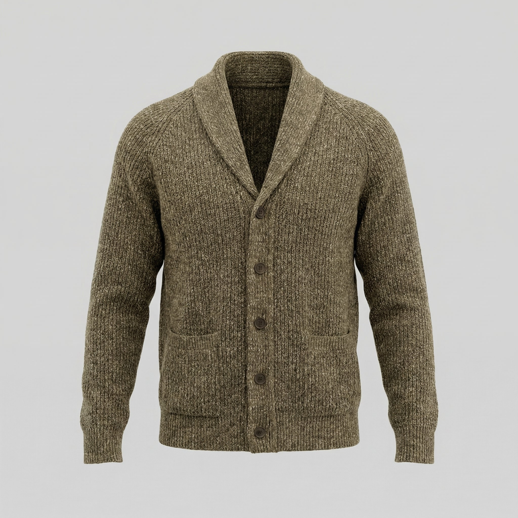 Herren Klassischer Strickcardigan