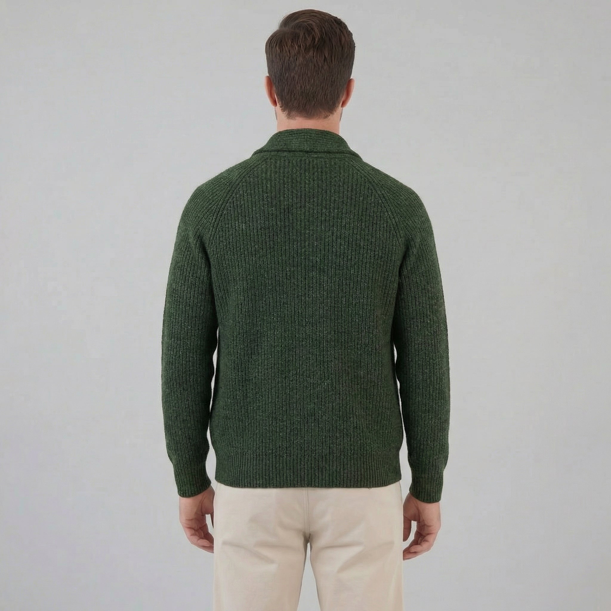 Herren Klassischer Strickcardigan