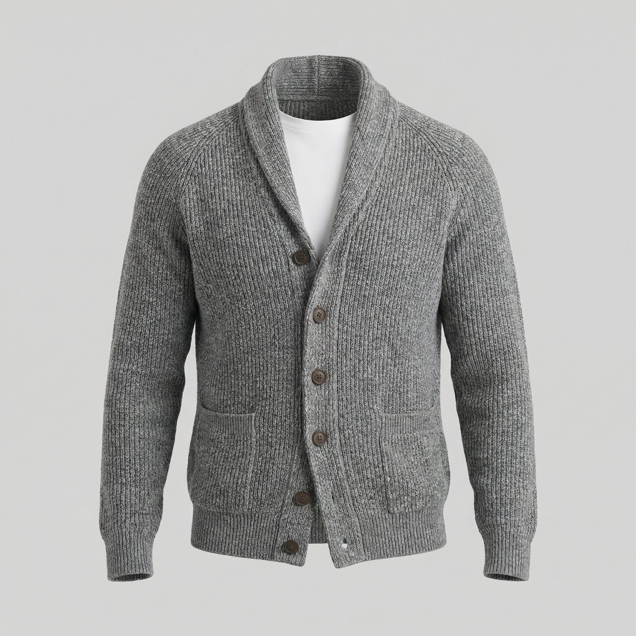 Herren Klassischer Strickcardigan