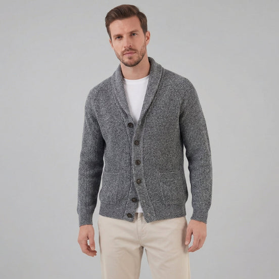 Herren Klassischer Strickcardigan