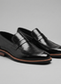 Herren Klassische Leder Penny Loafer