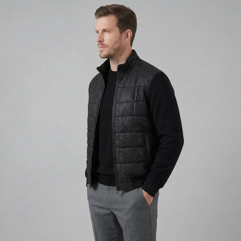 Herren Klassische Leichte Frühlingsjacke