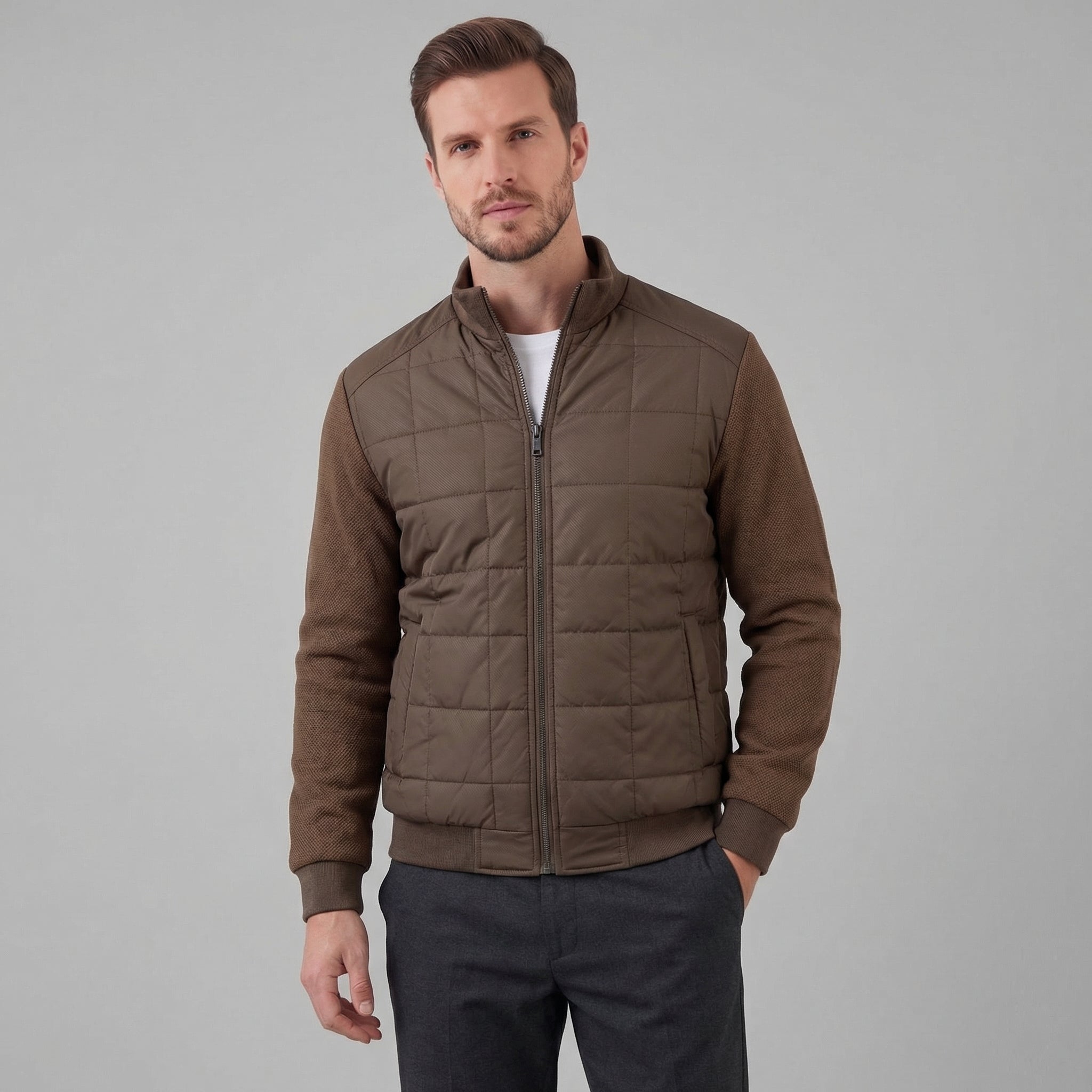 Herren Klassische Leichte Frühlingsjacke