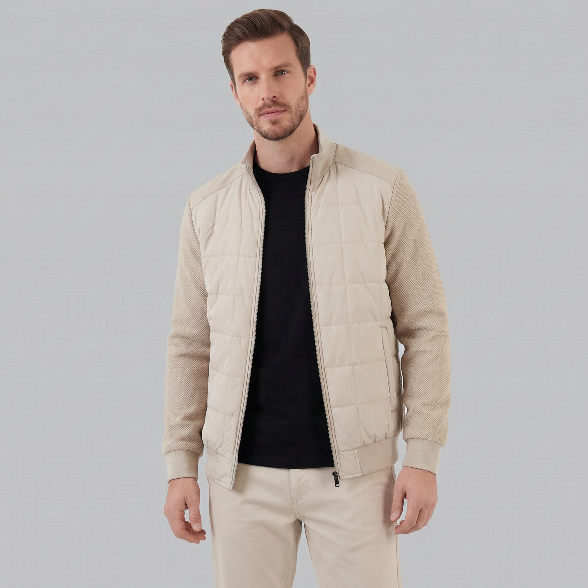 Herren Klassische Leichte Frühlingsjacke
