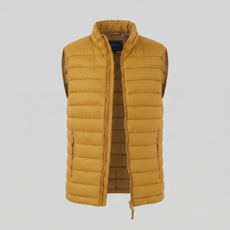 Herren Klassischer Ärmelloser Bodywarmer Weste