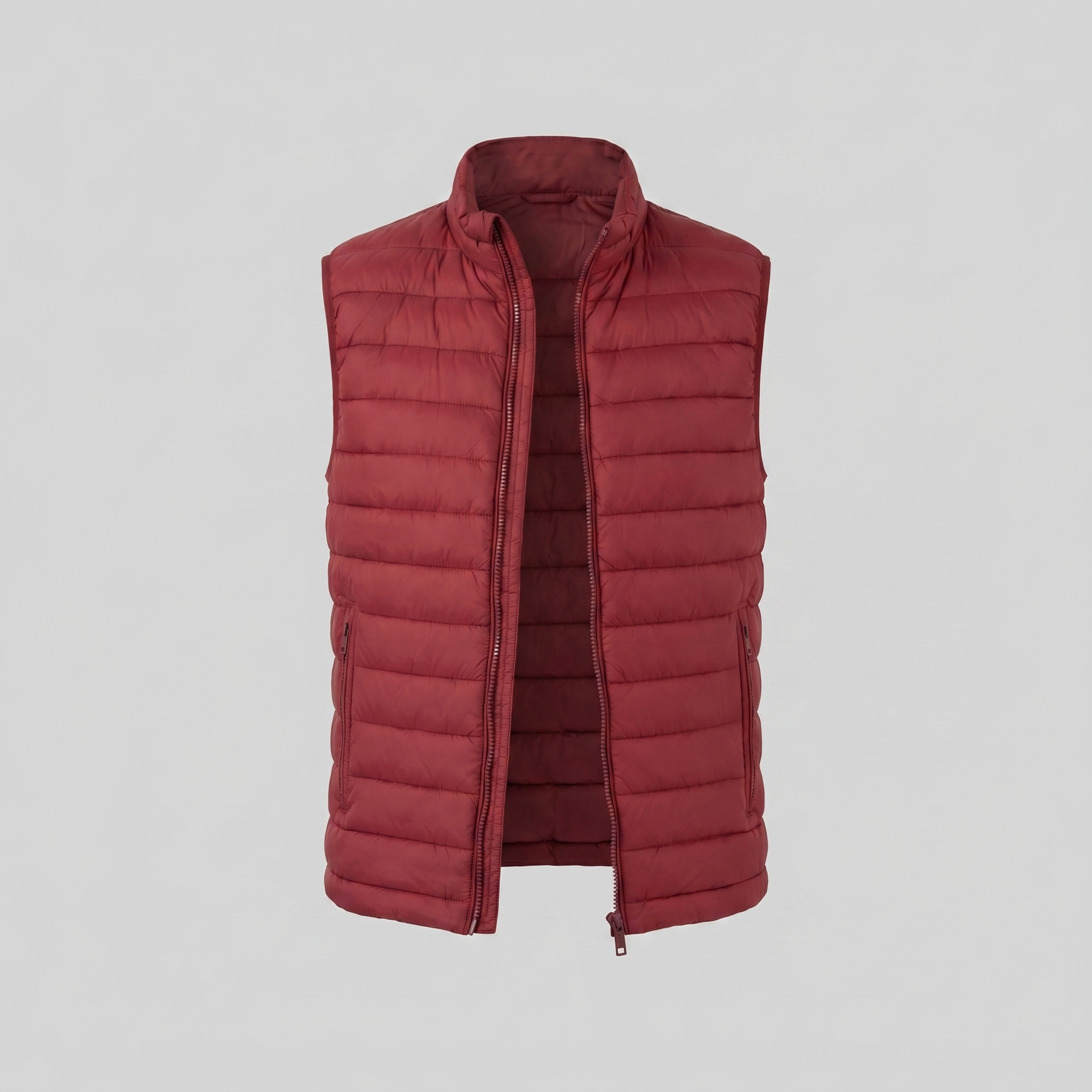 Herren Klassischer Ärmelloser Bodywarmer Weste