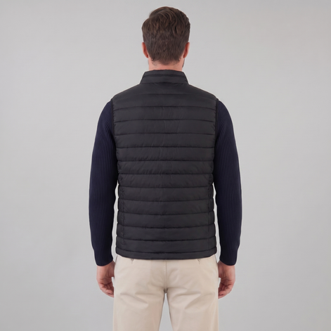 Herren Klassischer Ärmelloser Bodywarmer Weste