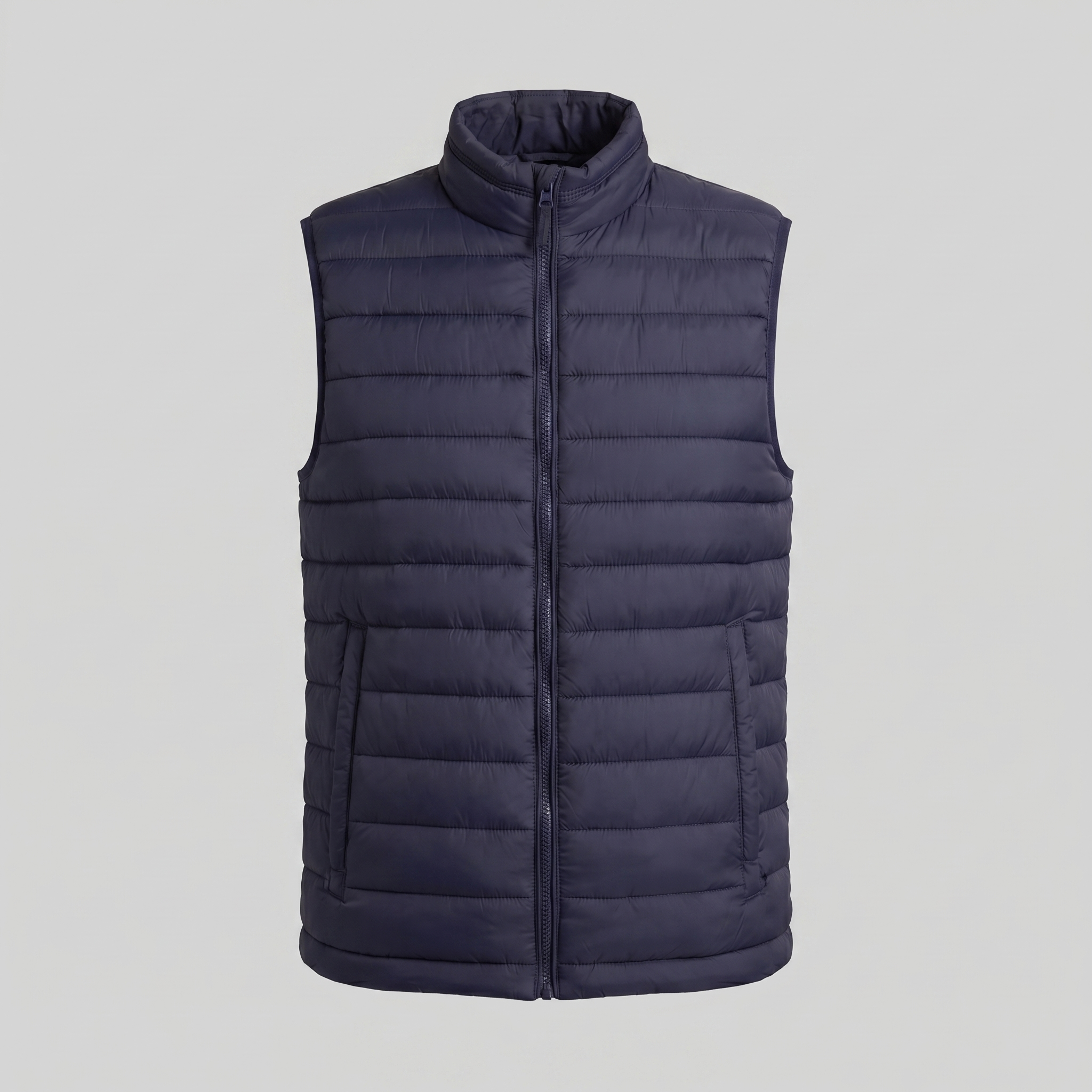 Herren Klassischer Ärmelloser Bodywarmer Weste