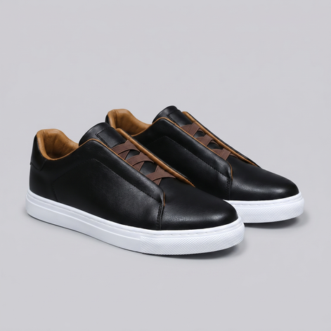 Herren Klassische Sneaker Ohne Schnürsenkel