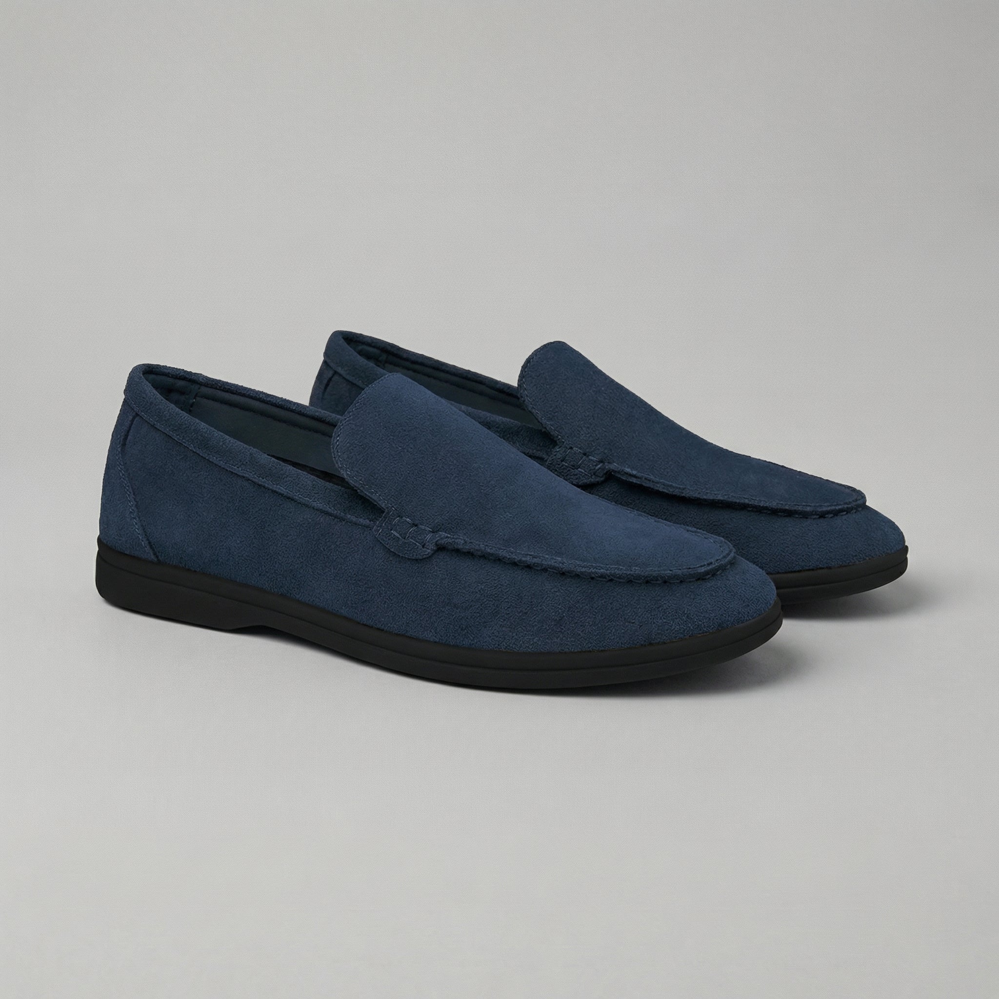 Herren Klassische Veloursleder Mokassins