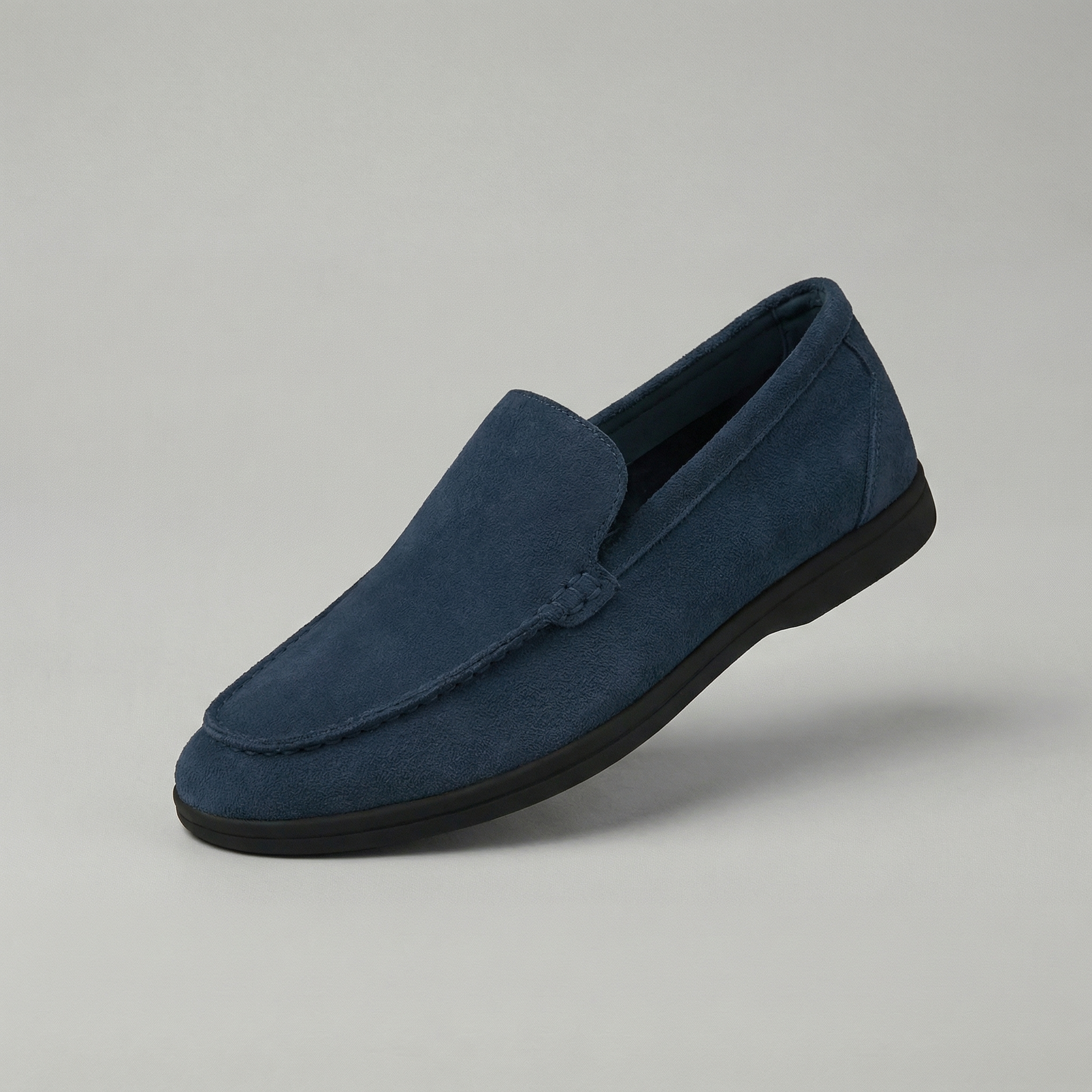 Herren Klassische Veloursleder Mokassins