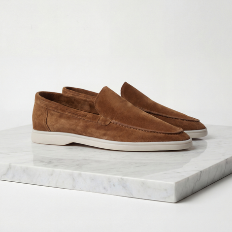 Herren Klassische Wildleder Loafer