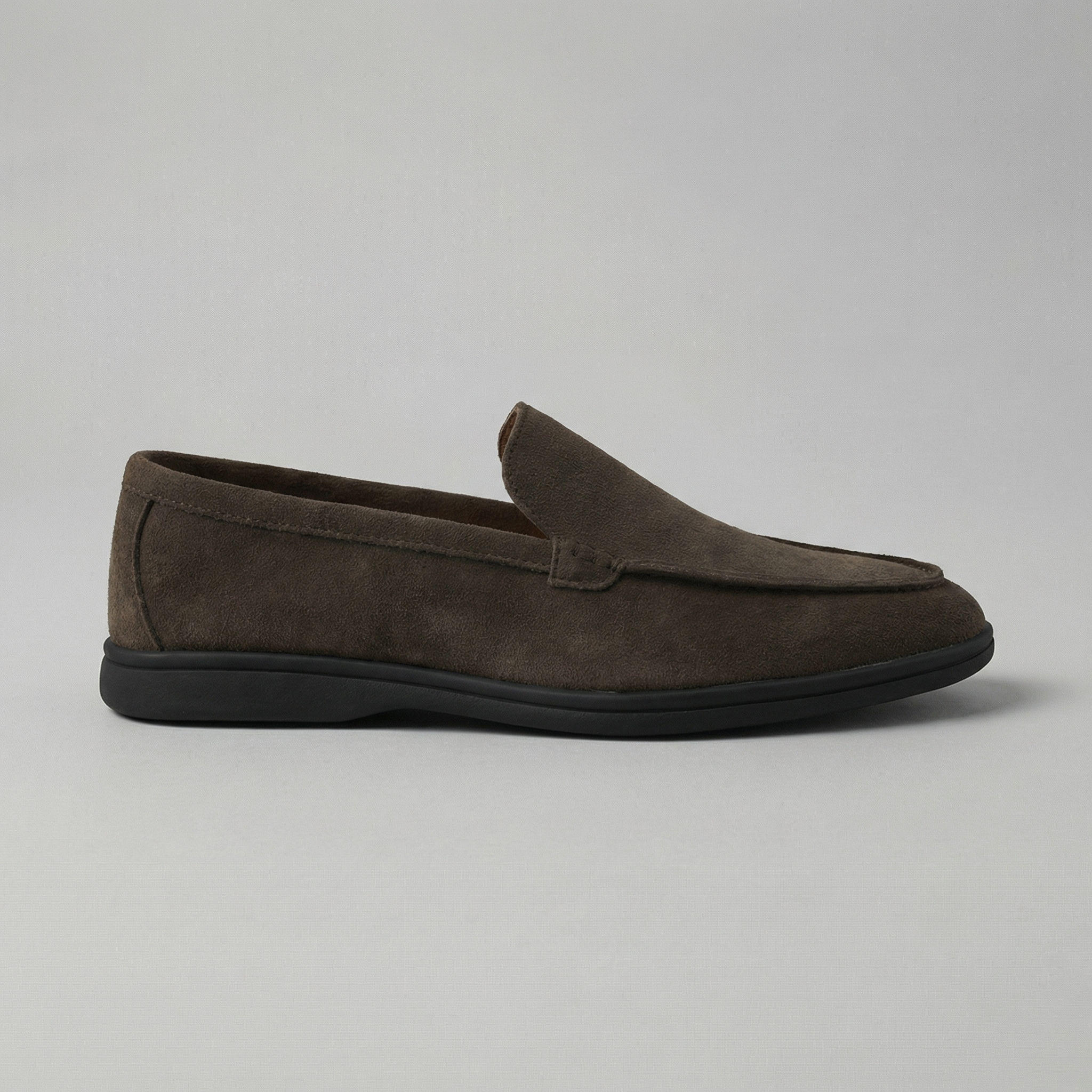 Herren Klassische Veloursleder Mokassins
