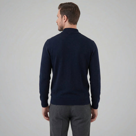 Herren Klassischer Rollkragenpullover